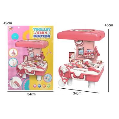 SET TROLLEY DOTTORE 2IN1