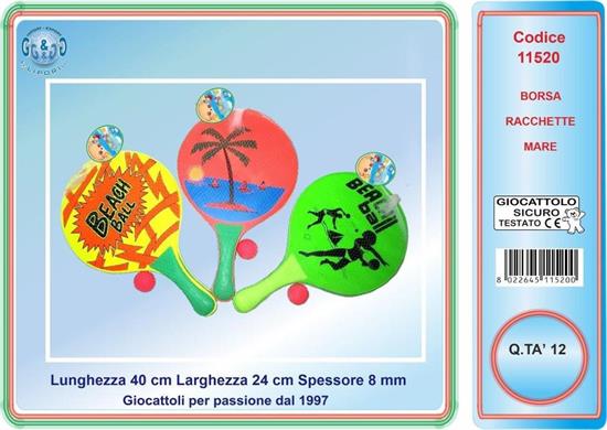 SET RACCHETTE MARE
