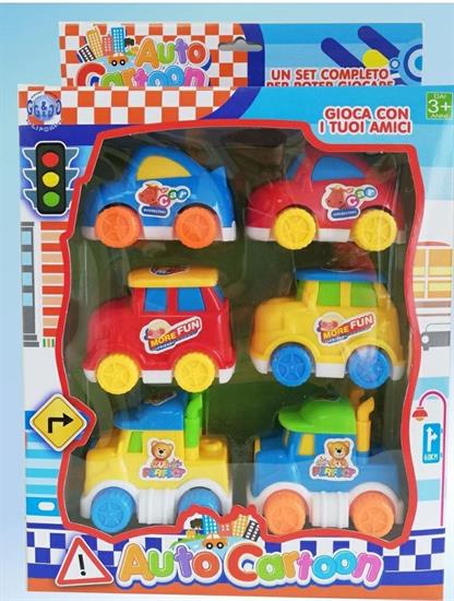 AUTO CARTOON 6 Pz