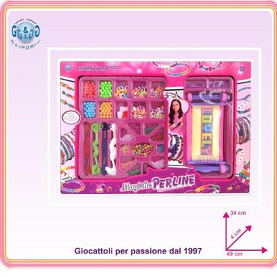 SET PERLINE CON TELAIO