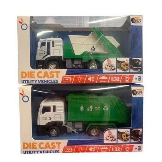 CAMION SPAZZATURA METALLO