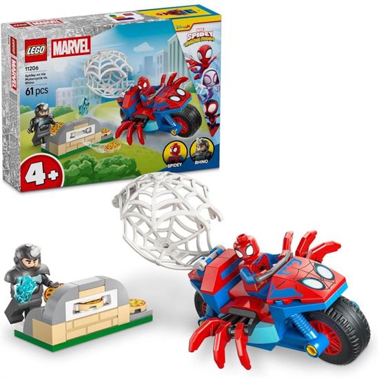 SPIDEY SULLA MOTO VS RHINO