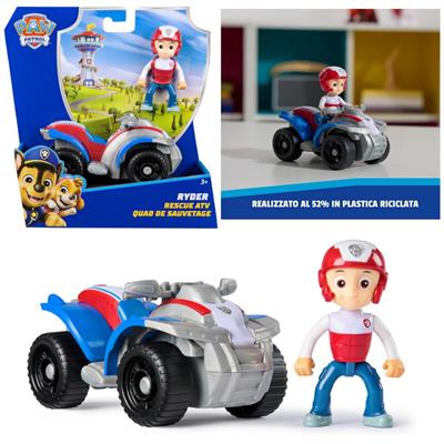 PAW PATROL VEICOLO C/PERS.RYDER