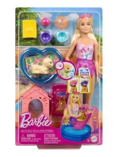 BARBIE PUPPY POOL PARTY JBF35