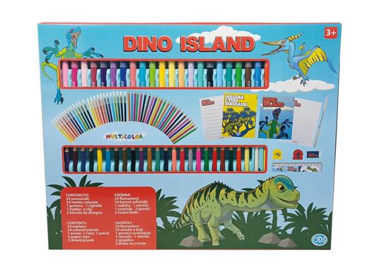 SET COLORI DINO ISLAND