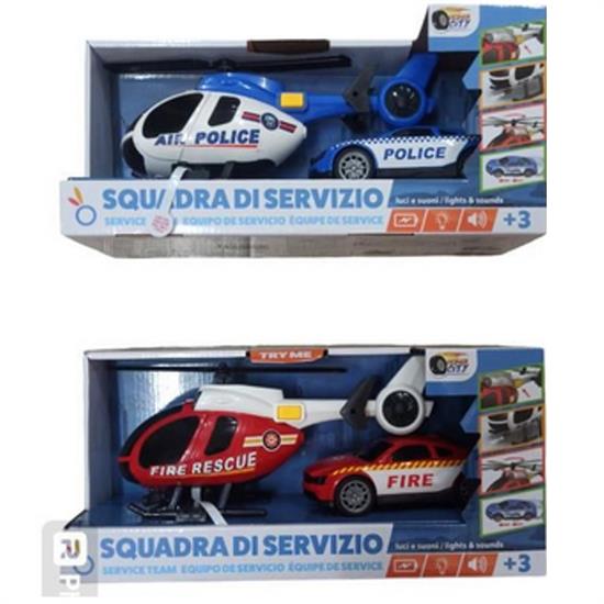 ELICOTTERO DI SERVIZIO E AUTO