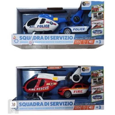 ELICOTTERO DI SERVIZIO E AUTO