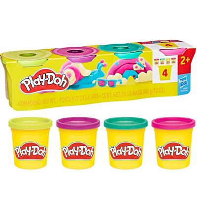 PLAY DOH 4 VASETTI G0512
