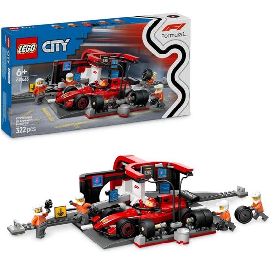 PITSTOP E MECCANICI C/MONOPOSTO FERRARI F1