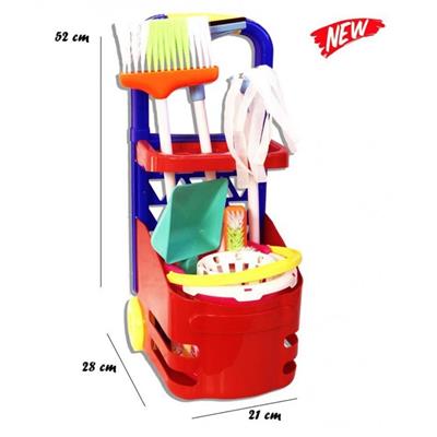 SET CARRELLO PULIZIA C/ACC.