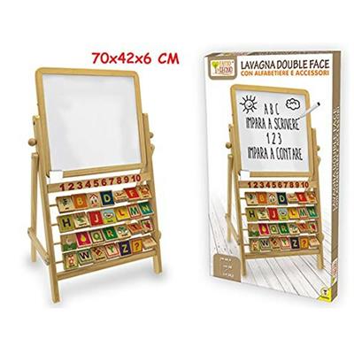 LAVAGNA DOUBLE FACE C/ALFABETIERE