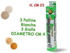 PALLINE PIN PONG 6Pz