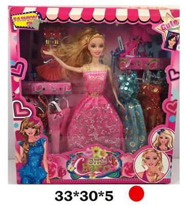 BAMBOLA CON ACCESSORI