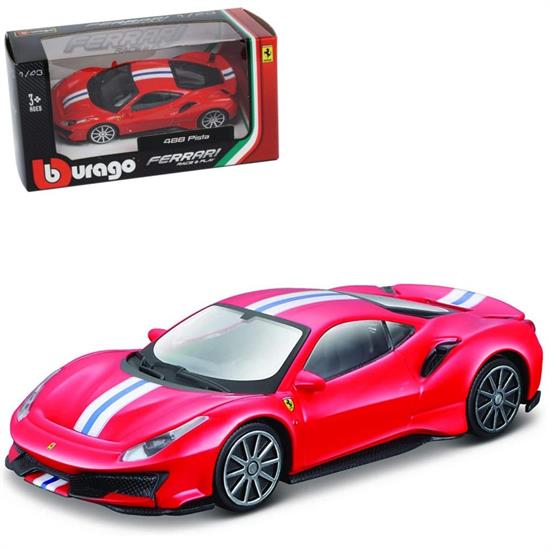 MODELLINO FERRARI 488PISTA 1/43