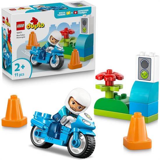 MOTOCICLETTA BLU POLIZIA
