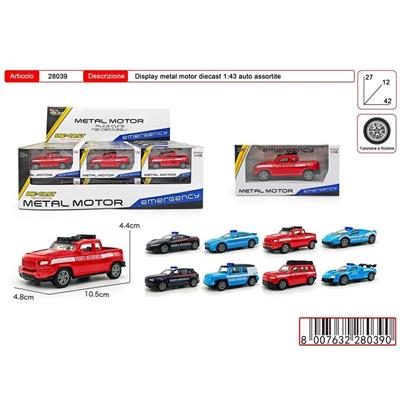 AUTO METALLO PRONTO INTERVENTO 1/43 Esp.24Pz