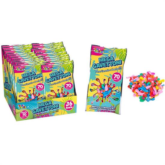 BUSTA BOMBE ACQUA 70Pz Esp.36Pz