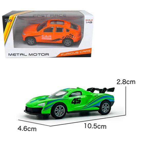 METAL MOTORS 1/43 FURIOUS CARS