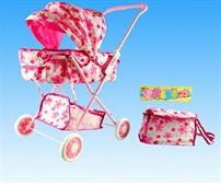 CARROZZINA METALLO C/BORSA