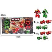 SET 2 ROBOT CAR 2 IN 1