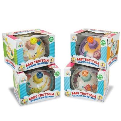 TROTTOLA METALLO COLORATA