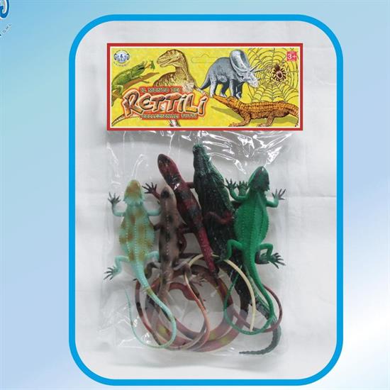 BUSTA ANIMALI STAGNO 6Pz