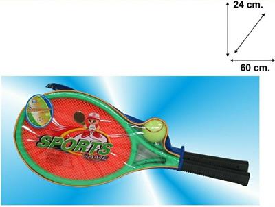 SET RACCHETTE TENNIS C/PALLA
