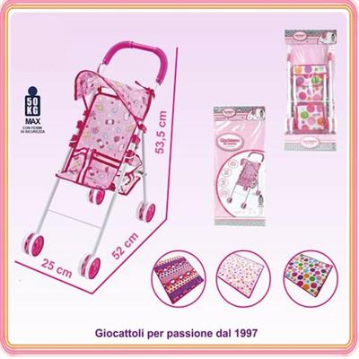 PASSEGGINO TENDA CESTELLO