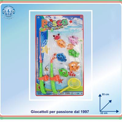 BL 2 CANNE C/RETINO E PESCI