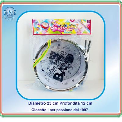 TAMBURO TRASPARENTE IN BUSTA