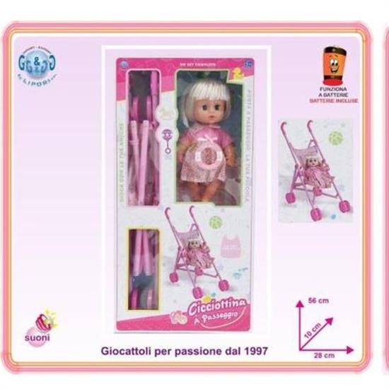 SET BAMBOLA C/PASSEGGINO