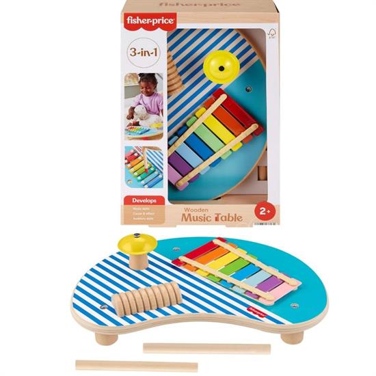 TAVOLINO MUSICALE IN LEGNO HXT91