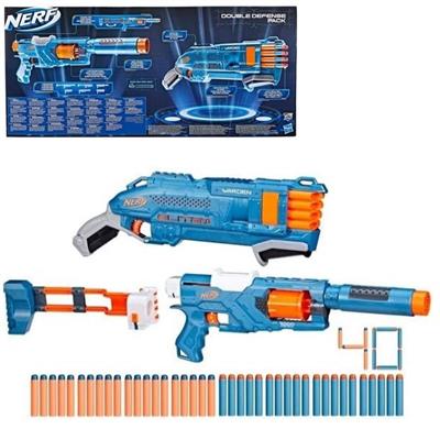 NERF ELITE 2.0 DOUBLE DEFENSE F5033