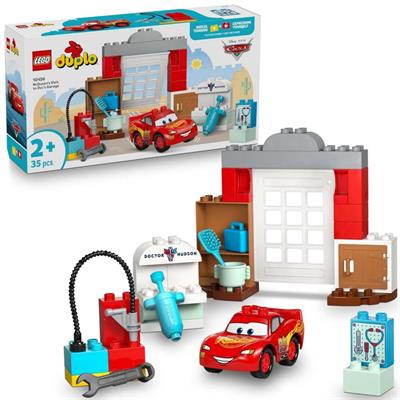 VISITA DI MCQUEEN ALL'OFFICINA DI DOC