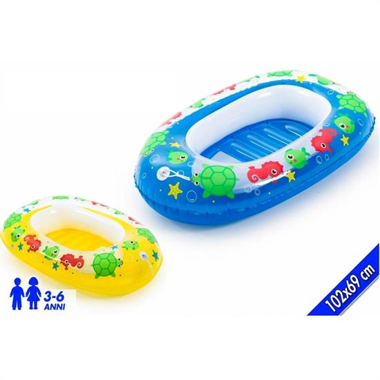 CANOTTINO ANIMALI MARINI 102*69CM