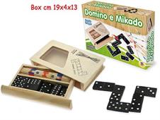 DOMINO E MIKADO IN LEGNO