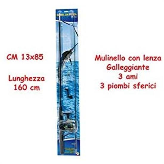 CANNA PESCA C/MULINELLO + AMI