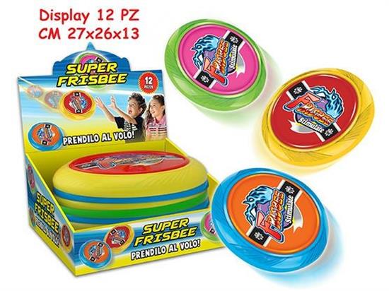 FREESBEE PVC ASS Esp.12Pz