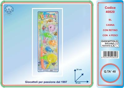 BL CANNA PESCA C/RETINO