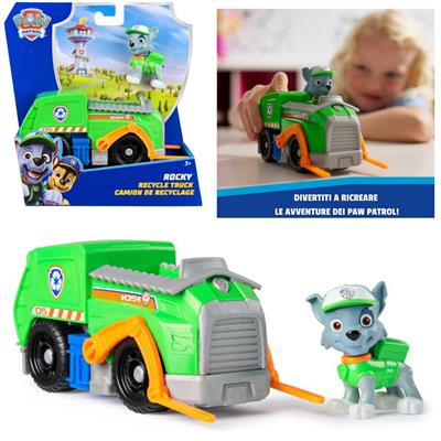 PAW PATROL VEICOLO C/PERS.ROCKY