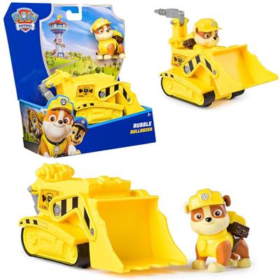 PAW PATROL VEICOLO C/PERS.RUBBLE