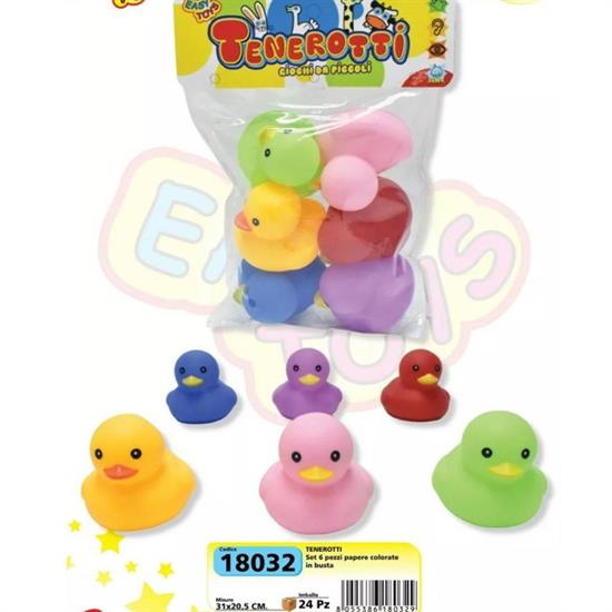 BUSTA TENEROTTI PAPERE 6Pz