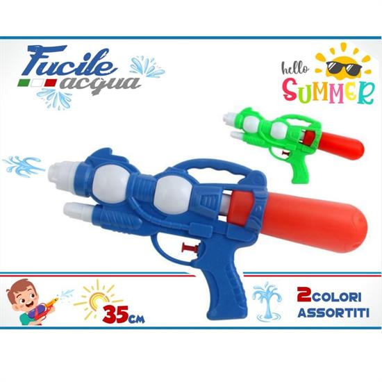 PISTOLA ACQUA DOPPIA PALLA 33Cm