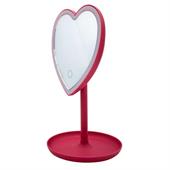 SPECCHIO TRUCCO CUORE LED