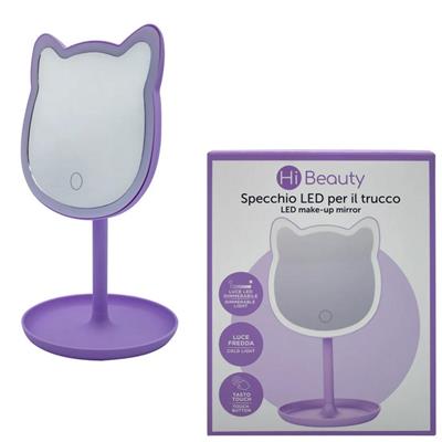 SPECCHIO TRUCCO GATTO LED