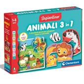 MONTESSORI BABY GLI ANIMALI3 IN 1