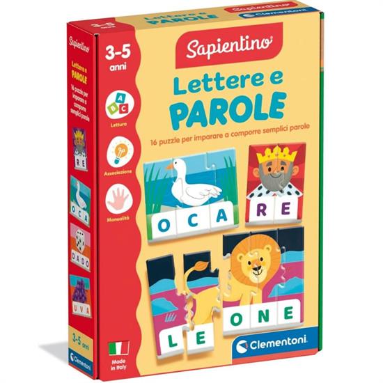 MONTESSORI LETTERE E PAROLE