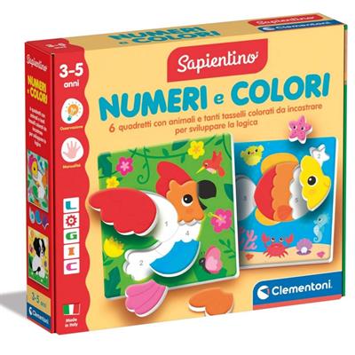 SAPIENTINO LOGIC NUMERI E COLORI
