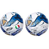 PALLONE CALCIO STRIPE AZZURRO
