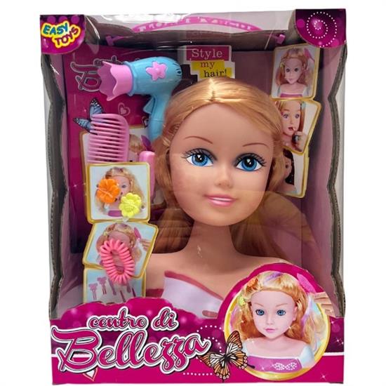 TESTA BAMBOLA DA TRUCCARE